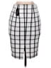 Express Plaid Gray Formal Skirt Size 00 - photo 2
