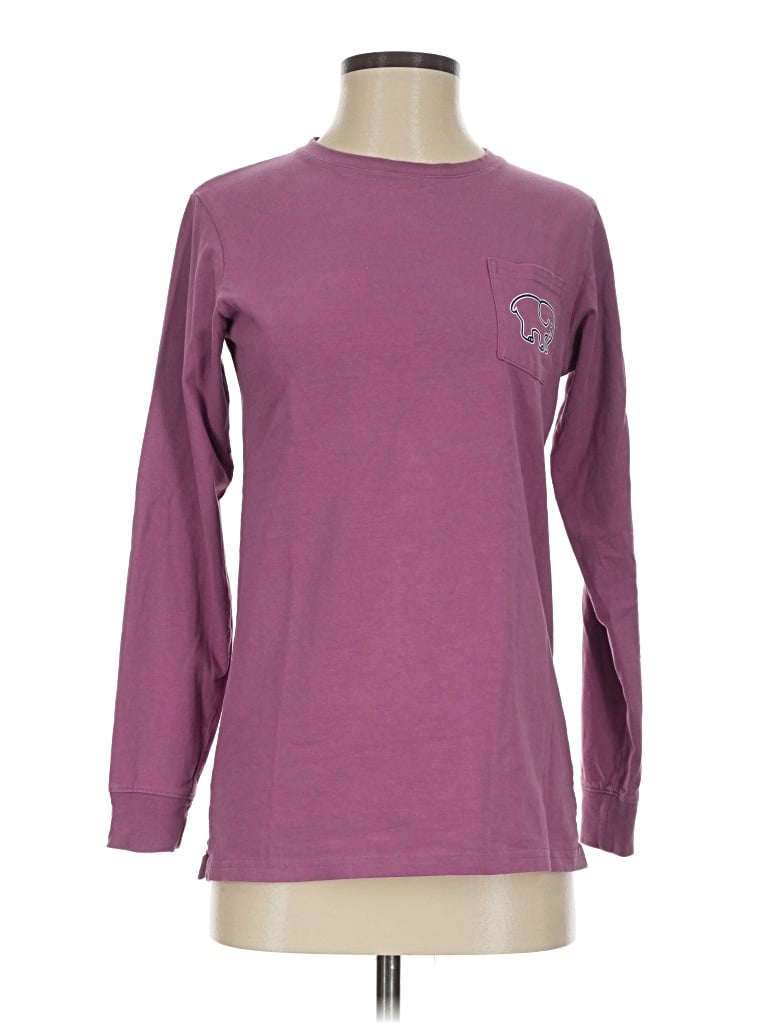 Pre-owned Ivory Ella Long Sleeve T-shirt In Purple