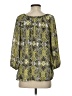 Cato 100% Polyester Yellow 3/4 Sleeve Blouse Size S - photo 2