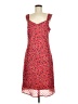 Jonathan Martin 100% Polyester Paisley Red Casual Dress Size 9 - photo 1