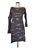 Venus Camo Gray Casual Dress Size M - photo 1