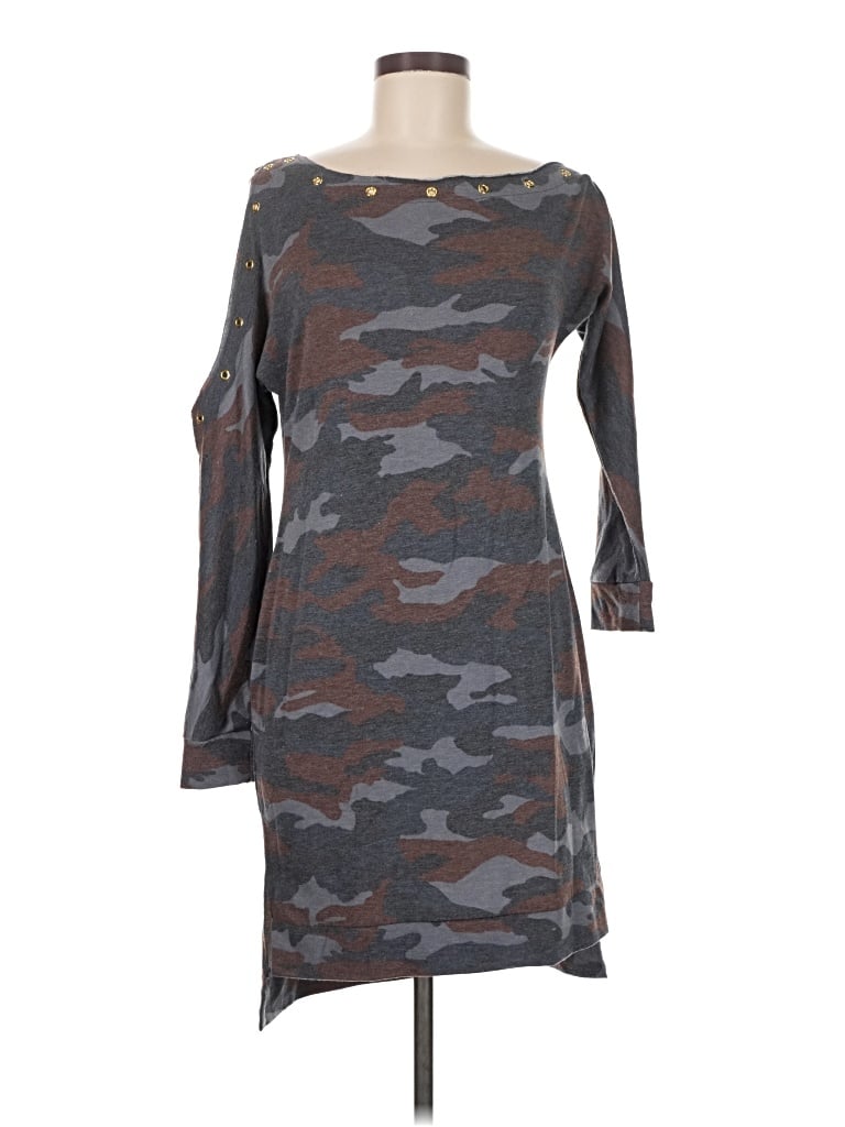 Pre-owned Venus Casual Dress In Gray