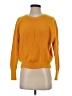 Elodie Solid Yellow Pullover Sweater Size S - photo 1