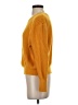 Elodie Solid Yellow Pullover Sweater Size S - photo 5