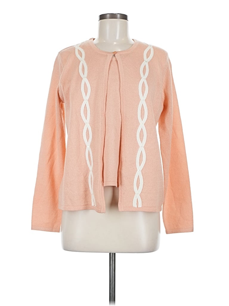 Pre-owned Koret Cardigan Sweater In Orange