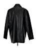 Nasty Gal Inc. 100% Polyurethane Black Coat Size 2 - photo 2