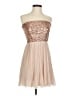 Windsor 100% Polyester Tan Cocktail Dress Size S - photo 1
