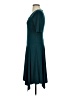 Ann Taylor Solid Teal Casual Dress Size 0 - photo 5