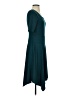 Ann Taylor Solid Teal Casual Dress Size 0 - photo 4