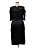Connected Apparel Black Cocktail Dress Size 14 - photo 2