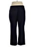 Alfani Solid Blue Casual Pants Size 16S - photo 2