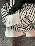 Ethyl 100% Viscose Stripes Silver 3/4 Sleeve Blouse Size XL - photo 8