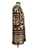Creation L 100% Polyester Animal Print Brown Casual Dress Size 4 - photo 4