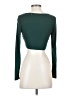 Shein Green Long Sleeve Top Size 2 - photo 2
