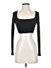 Shein Black Long Sleeve Top Size 2 - photo 1