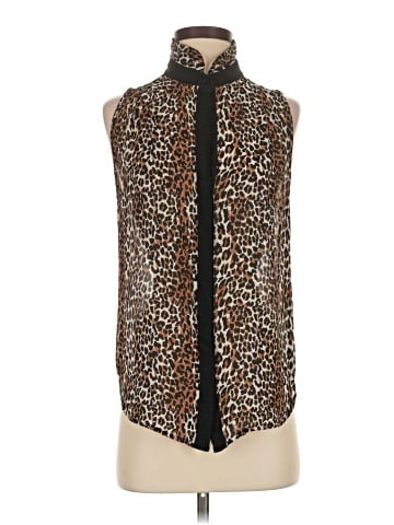 NSF Sleeveless Button-Down Shirt (view 1)