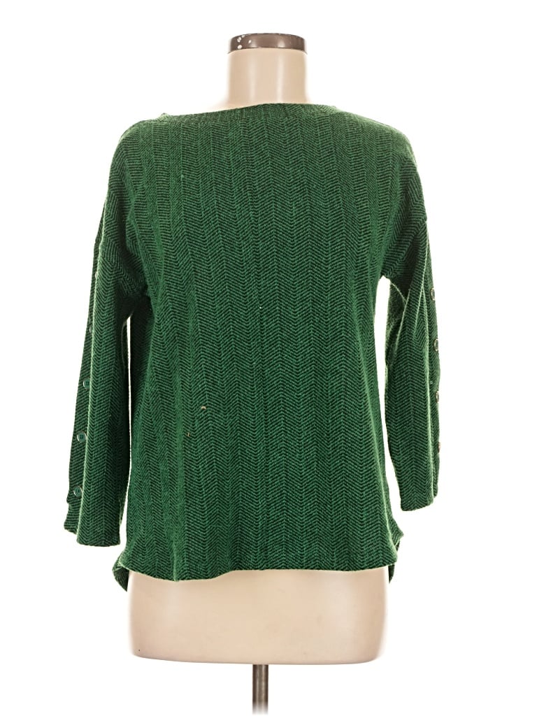 Pre-owned Liz Claiborne Pullover Sweater In Green