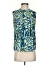 Aqua 100% Polyester Teal Sleeveless Blouse Size S - photo 1