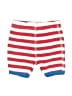 Mudpie Baby 100% Cotton Stripes Red Board Shorts Size 6-9 mo - photo 1