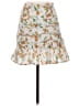2Bella 100% Polyester Floral White Casual Skirt Size S - photo 1
