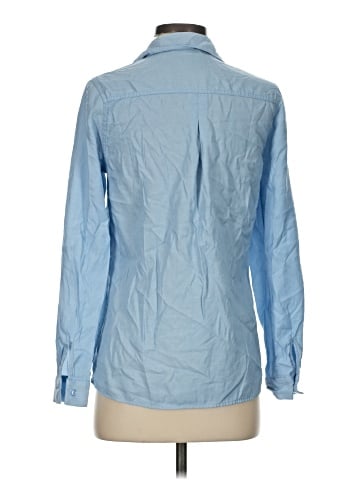 Indigo Rose Long Sleeve Blouse (view 2)