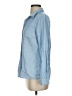 Indigo Rose Blue Long Sleeve Blouse Size S - photo 5