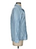 Indigo Rose Blue Long Sleeve Blouse Size S - photo 4