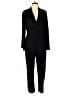 BCBGMAXAZRIA 100% Rayon Solid Black Jumpsuit Size L - photo 1