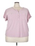 Love Scarlett Pink Short Sleeve Blouse Size 3X - photo 1