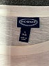 Scoop Ivory Long Sleeve Top Size 4 - 6 - photo 3