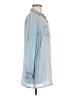 Scully 100% Viscose Blue 3/4 Sleeve Blouse Size M - photo 4