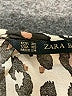 Zara Basic Animal Print Ivory Long Sleeve Blouse Size XS - photo 8