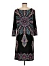 Forever Paisley Black Casual Dress Size M (estimated) - photo 2