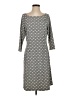 J. McLaughlin Argyle Gray Casual Dress Size S - photo 1