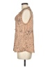 Kellwood Company 100% Polyester Tan Sleeveless Blouse Size M - photo 5