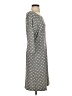 J. McLaughlin Argyle Gray Casual Dress Size S - photo 4