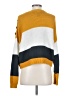 Polly & Esther Color Block Yellow Pullover Sweater Size S - photo 2