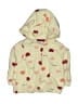 Carter's 100% Cotton Hearts Ivory Raincoat 6-9 MO / 9 MO - photo 1