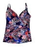 Aqua Green Paisley Blue Swimsuit Top Size M (estimated) - photo 1