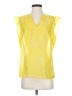 CAbi Yellow Sleeveless Blouse Size S - photo 1
