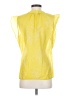 CAbi Yellow Sleeveless Blouse Size S - photo 2