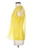 CAbi Yellow Sleeveless Blouse Size S - photo 5