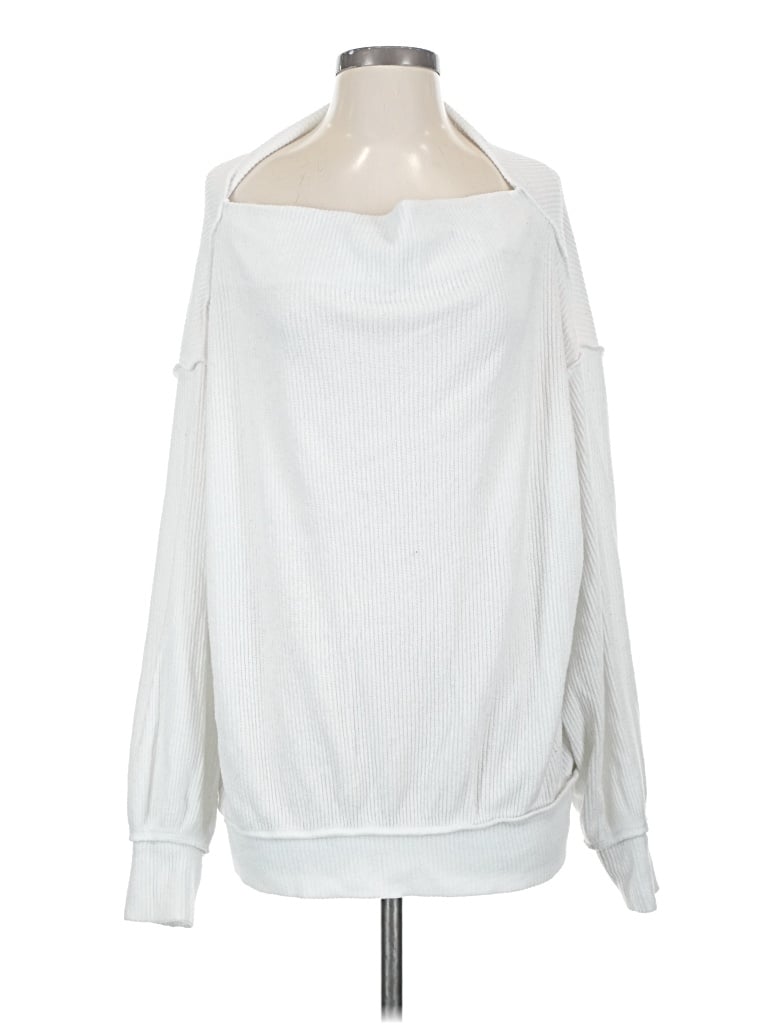 Pre-owned We The Free Long Sleeve T-shirt In Silver