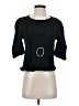 Zara TRF Black 3/4 Sleeve Top Size S - photo 1