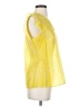 CAbi Yellow Sleeveless Blouse Size S - photo 4