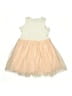 Beautees Ivory Gold Dress Size 4T - photo 1
