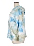Ava James Tie-dye Blue Pullover Hoodie Size 1X - photo 5