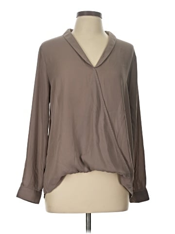 Worthington Long Sleeve Blouse (view 1)