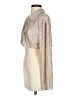 Shein 100% Polyester Metallic Tan Long Sleeve Blouse Size 4 - photo 5
