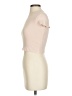 TNA Ivory Short Sleeve Turtleneck Size XXS - photo 5